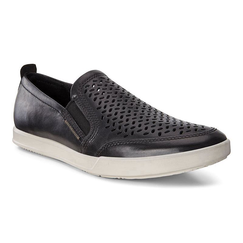 Men Casual Ecco Collin 2.0 - Casual Shoe Black - India CYDHXK406